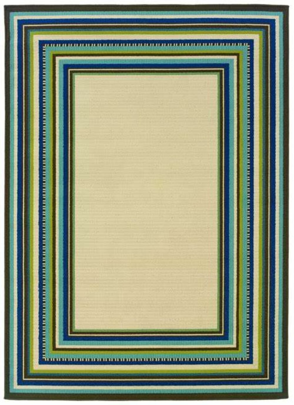 Andover Mills? Brendel Ivory/Blue/Green/Brown Indoor/Outdoor Rug Andover Mills? Brendel Ivory/Blue/Green/Brown Indoor/Outdoor Rug